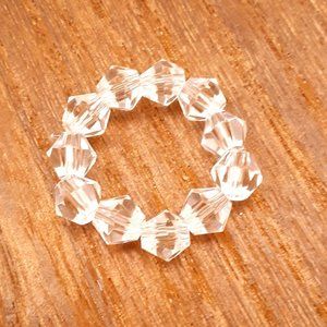 SOLD! - CLEAR JEWEL FINGER BAND